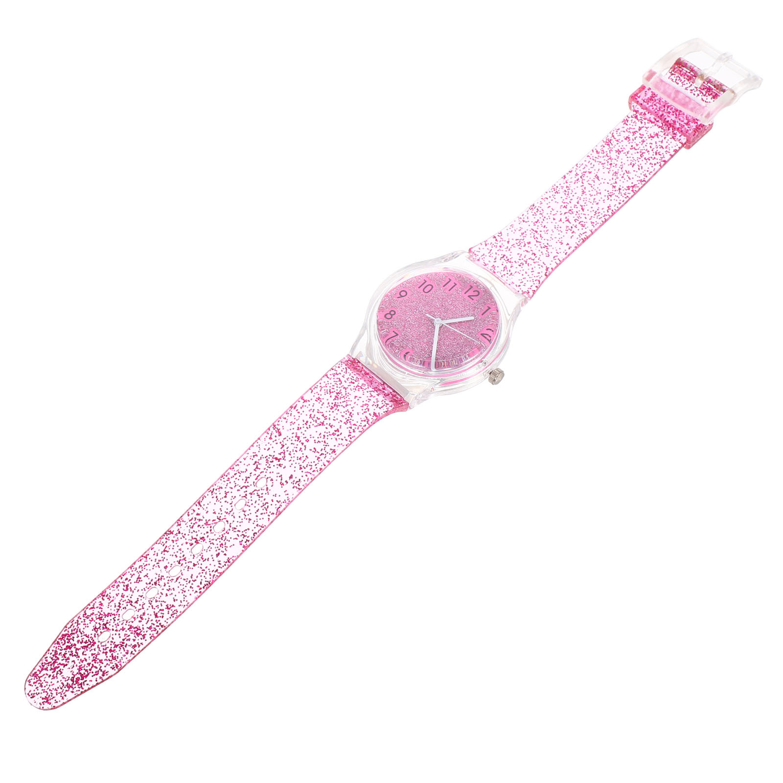 Luxury Watch Kids - Kinderuhr, buntes, glänzendes Design, verstellbarer Riemen,