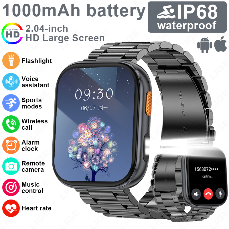 Luxury Watch On Wrist - LIGE Neue Militär Outdoor 1000 mAh