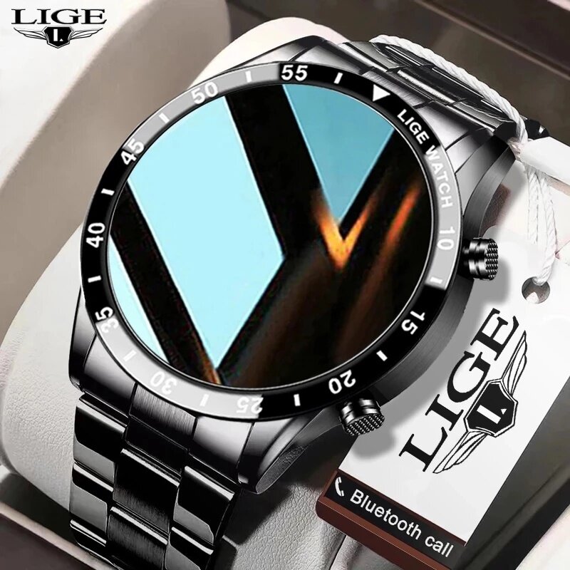 Luxury Watch On Wrist - LIGE Neue Bluetooth Anruf Smart Uhr