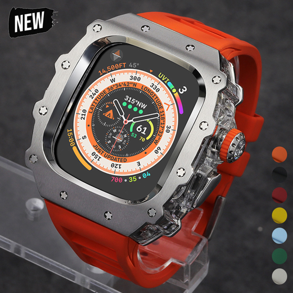 Luxury Watch Protection Film - Luxuriöses Modifikationsset für Apple Watch Ultra
