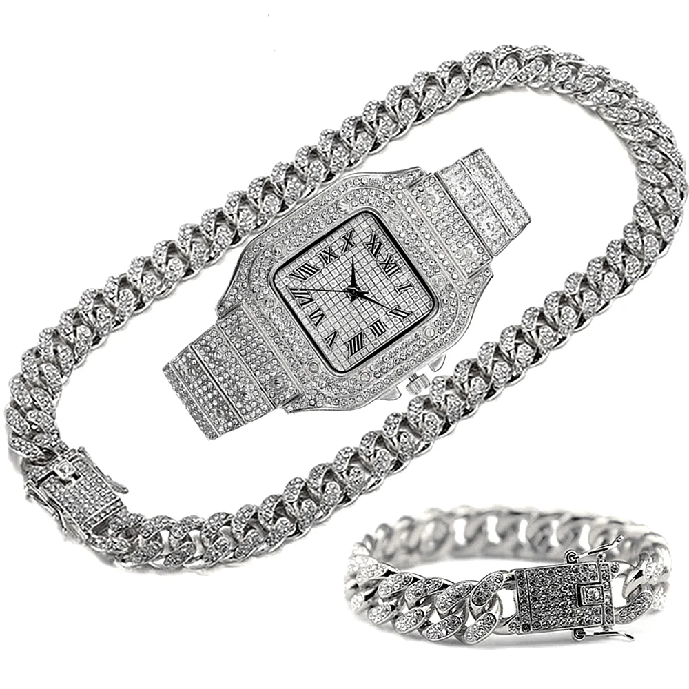 Luxury Watch Miami - Luxuriöse Iced Out-Kette für Männer und