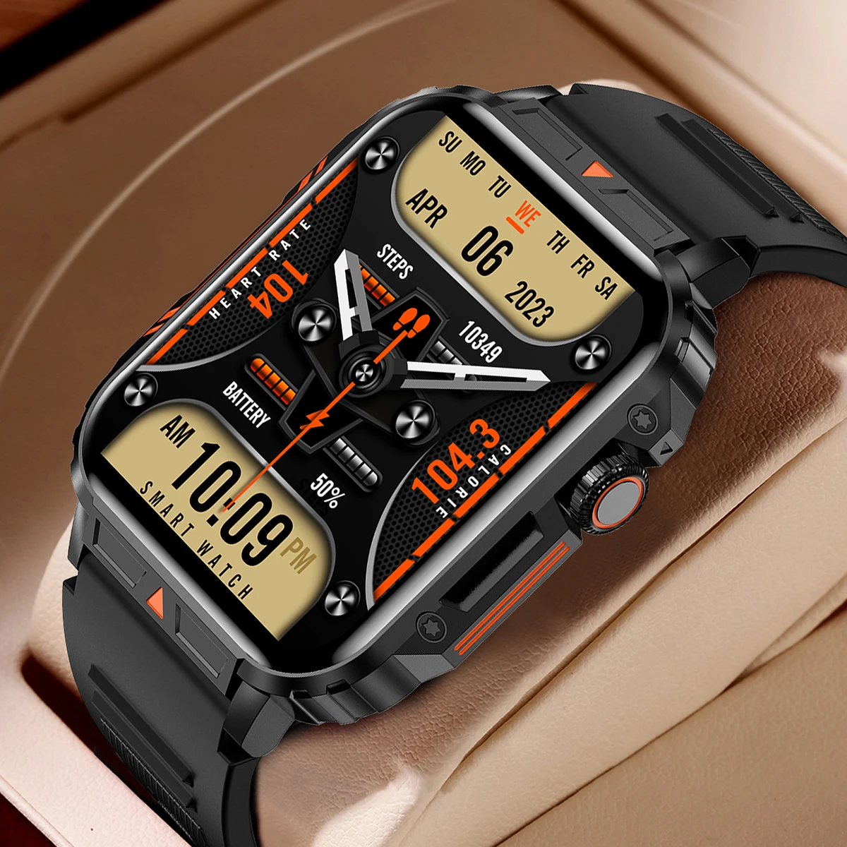 Luxury Watch On Wrist - 2026 Luxus Militär Smartwatch für Herren
