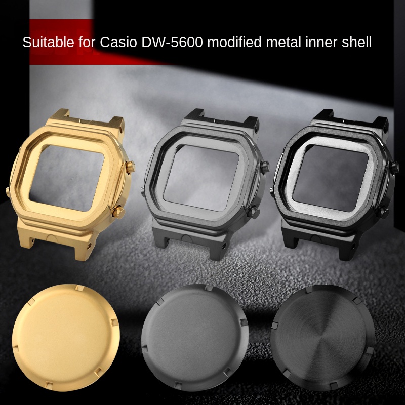 Casio Watch G-Shock Dw-5600 - Edelstahl-Innengehäuse für Casio G-SHOCK 3229 DW5600E/BB/SK/UE/MS,