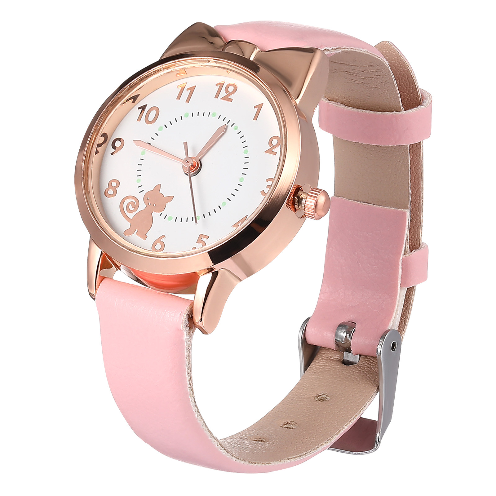 Luxury Watch Kids - Modische Kinder-Quarzuhr mit Cartoon-Armband, lässige Armbanduhr