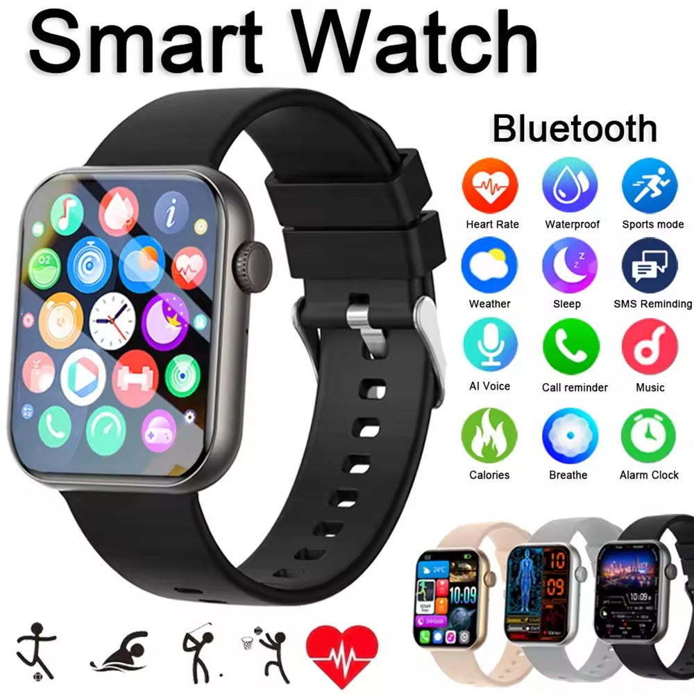 Luxury Watch On Wrist - Original Herren Smartwatch Fitness-Tracker BT-Anruf Kabellose