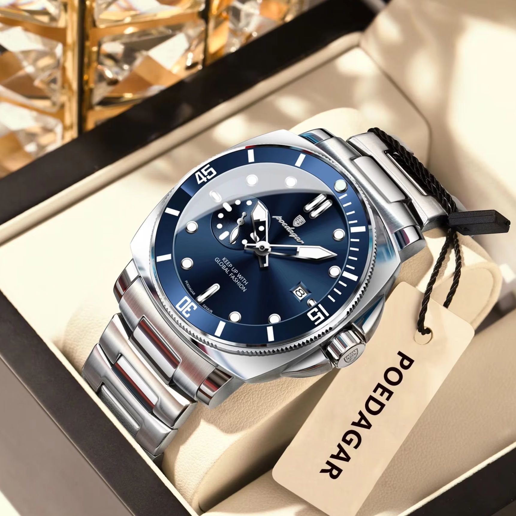 POEDAGAR Top Mode Luxus Uhr Fü – Luxury Watch Longines Bewertung und Preis