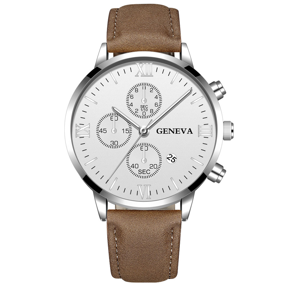 Genf Mode Männer Datum Legieru – Luxury Watch Protection Film Bewertung und Preis