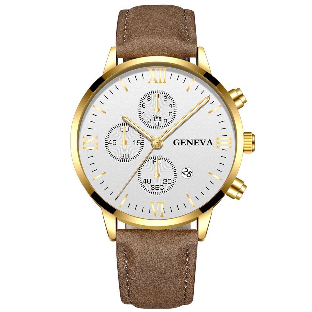 Genf Mode Männer Datum Legieru – Luxury Watch Protection Film Bewertung und Preis
