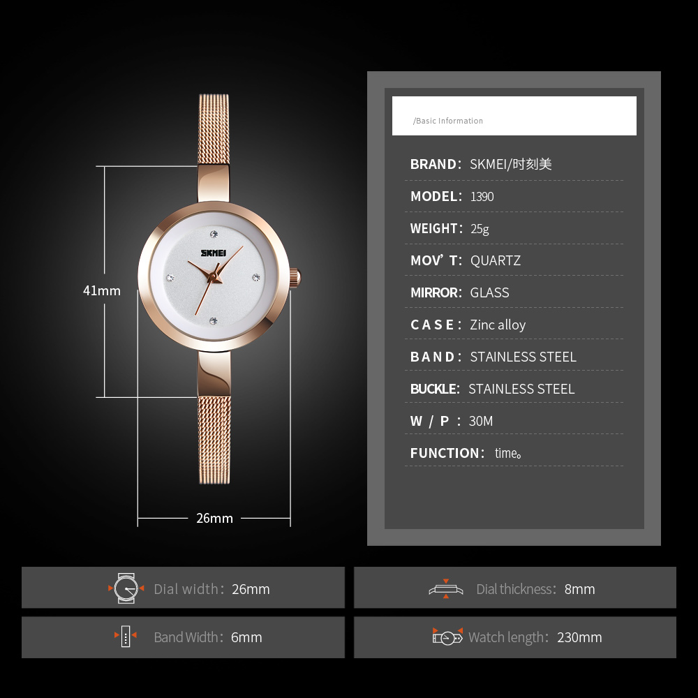 Skmei Luxus Mädchen Armband Da – Luxury Watch Kids Bewertung und Preis