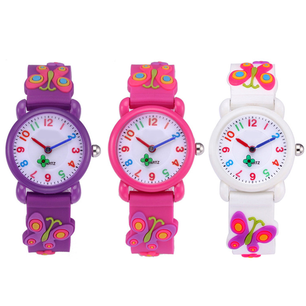 Kinder-Silikon-Quarzuhr mit 3D – Luxury Watch Kids Bewertung und Preis