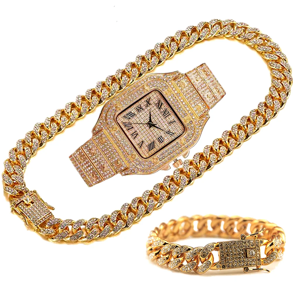 Luxuriöse Iced Out-Kette für M – Luxury Watch Miami Bewertung und Preis
