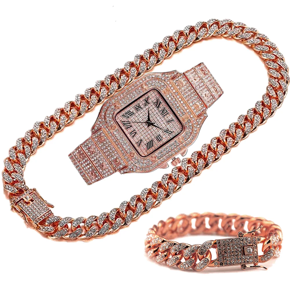 Luxuriöse Iced Out-Kette für M – Luxury Watch Miami Bewertung und Preis