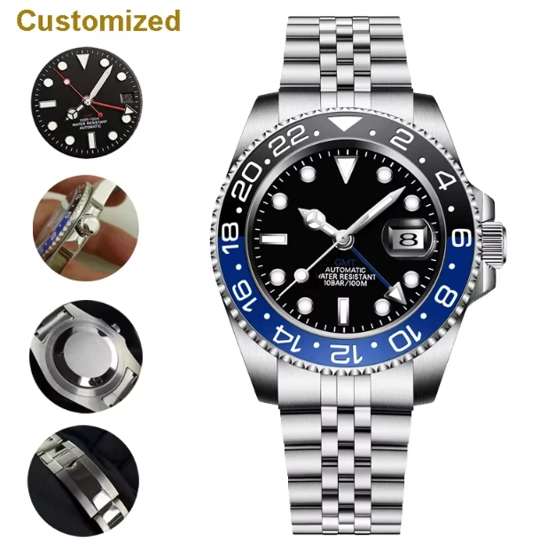 Neue 40MM GMT-Uhr für Herren 3 – Luxury Watch Protection Film Bewertung und Preis