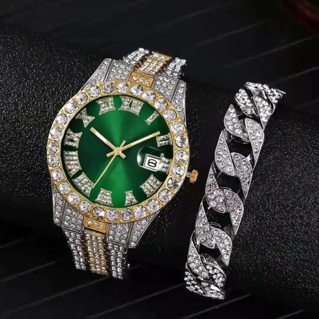 Luxus Volle Iced Out Uhr für M – Luxury Watch Miami Bewertung und Preis