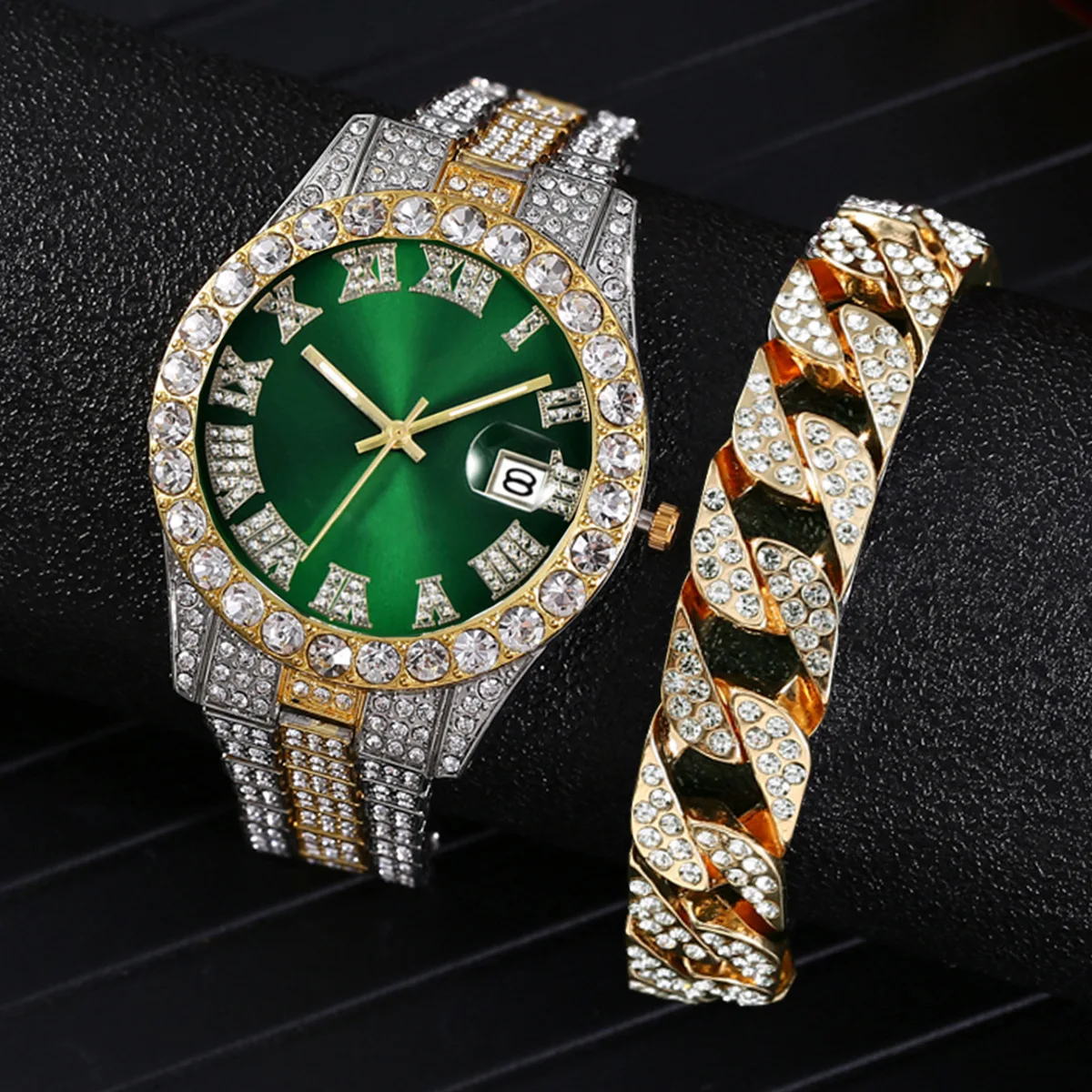 Luxus Volle Iced Out Uhr für M – Luxury Watch Miami Bewertung und Preis