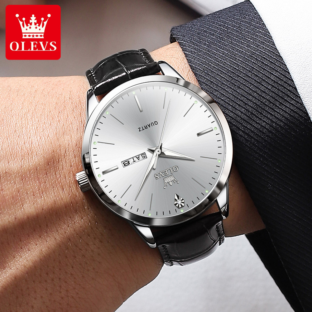 OLEVS 2935 Herrenuhr Dual Kale – Luxury Watch Longines Bewertung und Preis